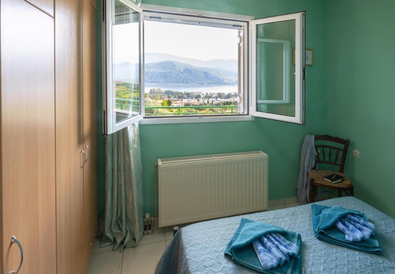 Apaggio Di Argostoli Apartments - Private Parking & Sea View Bagian luar foto