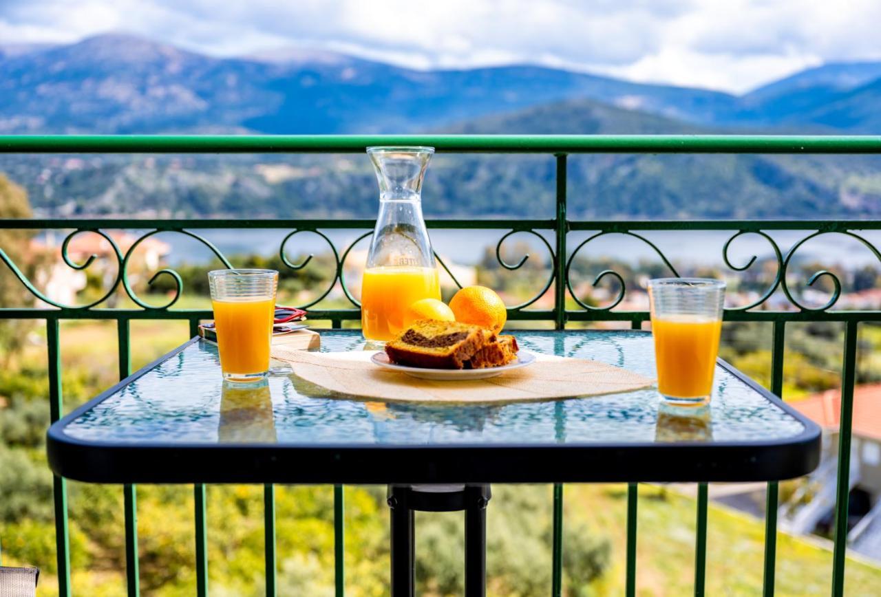 Apaggio Di Argostoli Apartments - Private Parking & Sea View Bagian luar foto