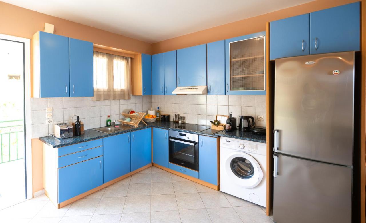 Apaggio Di Argostoli Apartments - Private Parking & Sea View Bagian luar foto