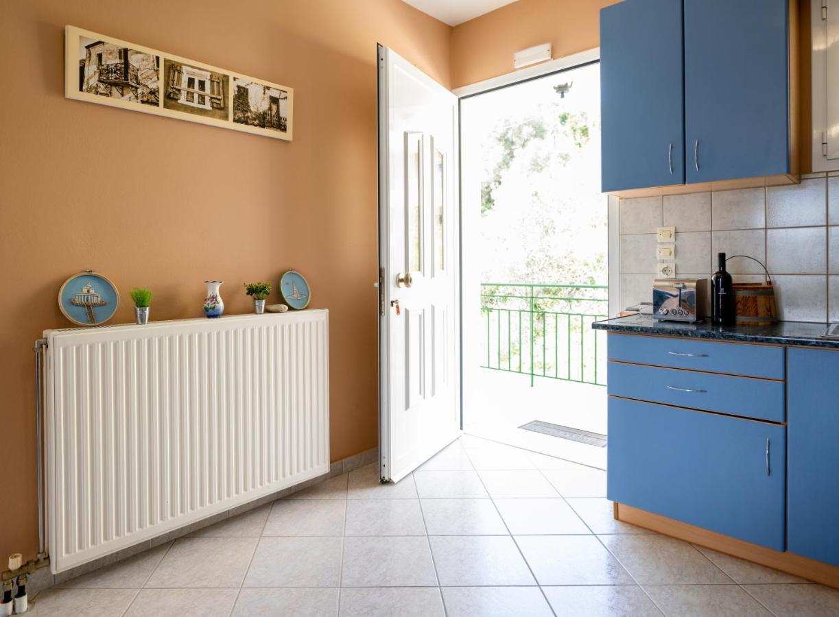 Apaggio Di Argostoli Apartments - Private Parking & Sea View Bagian luar foto