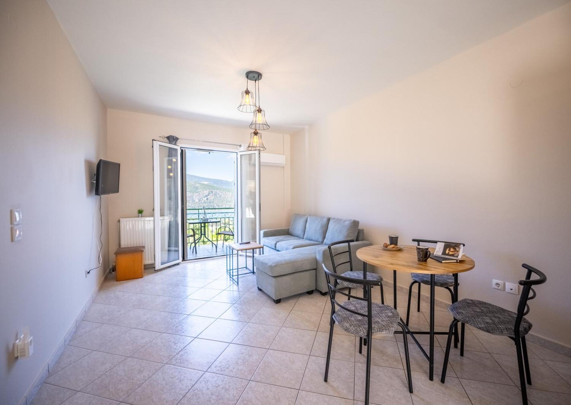 Apaggio Di Argostoli Apartments - Private Parking & Sea View Bagian luar foto